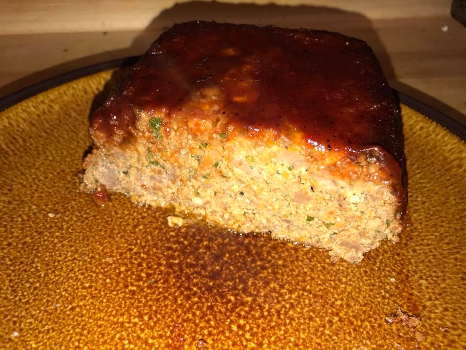 Last night I made meat loaf…