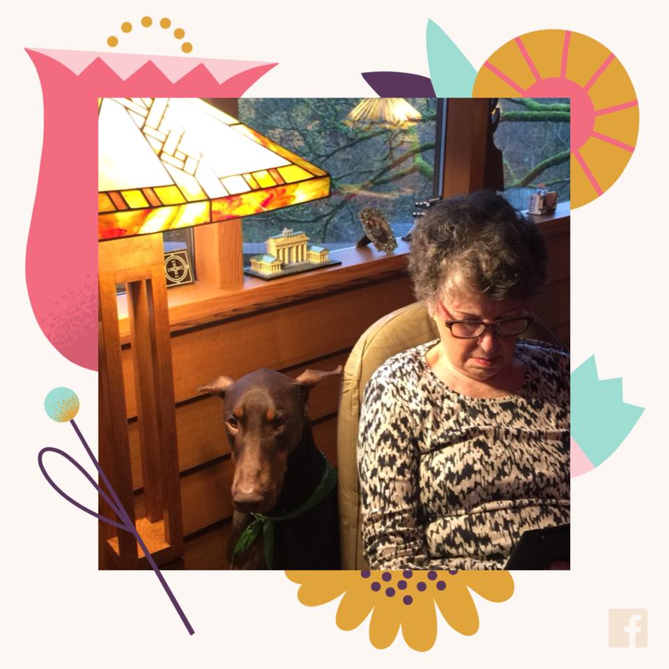 My mother, Anni Voskamp-Bok…