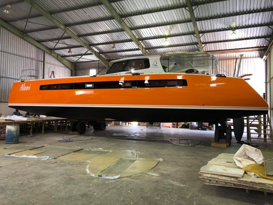 Balance 526 hull #6 “Alani” is almost ready