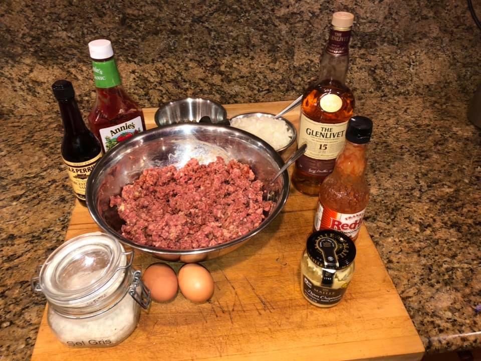 What goes into my steak tartare (at least today