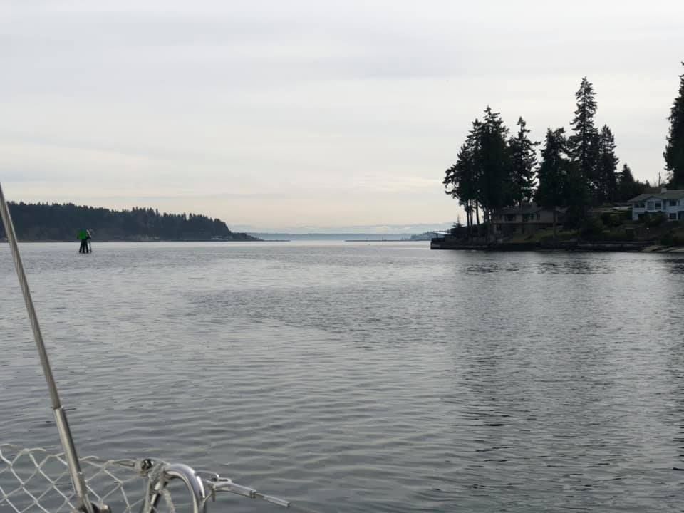I love the view rounding the point coming out of Rich Passage