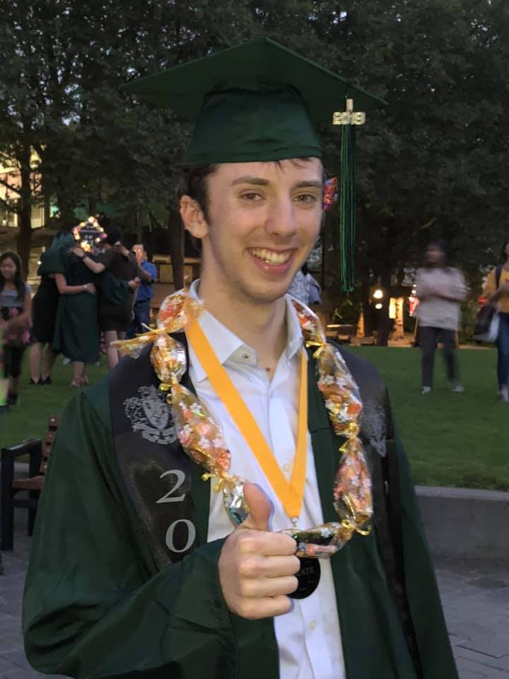 Colin did it!  Franklin High School graduating class of 2019!