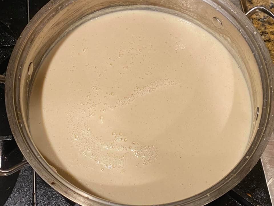 The soups are finished