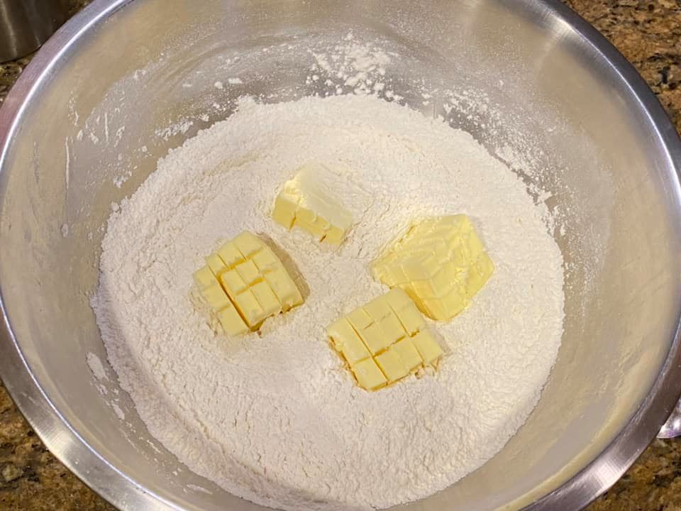 Prep Step 4. Pie crust dough