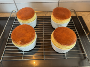 White Chocolate / Grand Marnier Orange Mini Soufflés