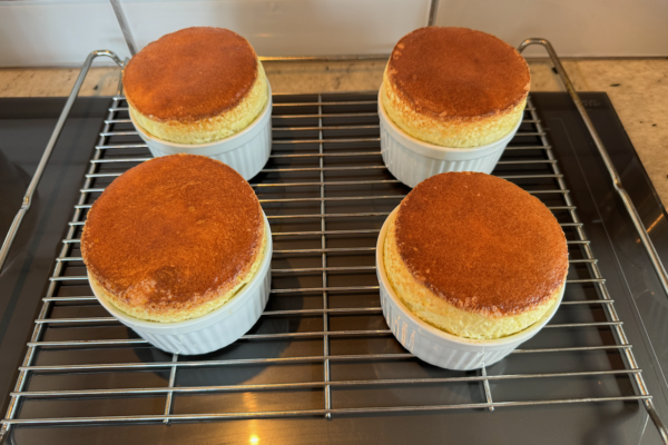 White Chocolate / Grand Marnier Orange Mini Soufflés